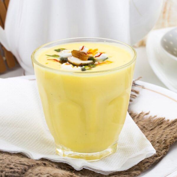 Badam Milk (Almond Milk)Glass