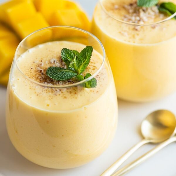 Mango Lassi Glass